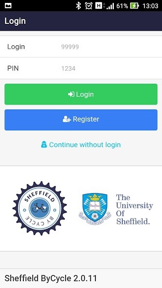 Run android online APK Sheffield bikesharing from MyAndroid or emulate Sheffield bikesharing using MyAndroid