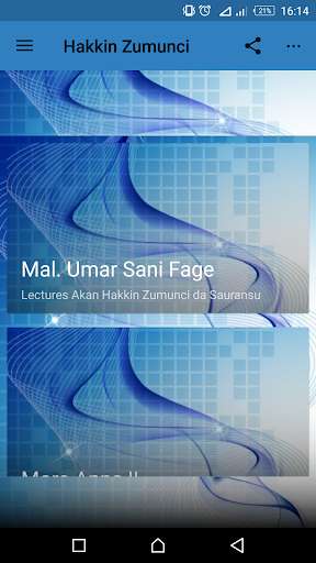 Run android online APK Sheikh Umar Sani Fage - Hakkin Zumunci from MyAndroid or emulate Sheikh Umar Sani Fage - Hakkin Zumunci using MyAndroid Run android online APK Sheikh Umar Sani Fage - Hakkin Zumunci from MyAndroid or emulate Sheikh Umar Sani Fage - Hakkin Zumunci using MyAndroid
