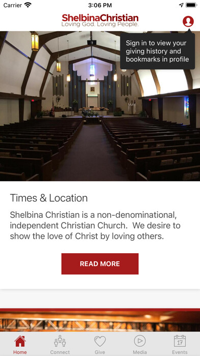 Emulate iPhone app Shelbina Christian Church using MyAndroid Emulate iPhone app Shelbina Christian Church using MyAndroid