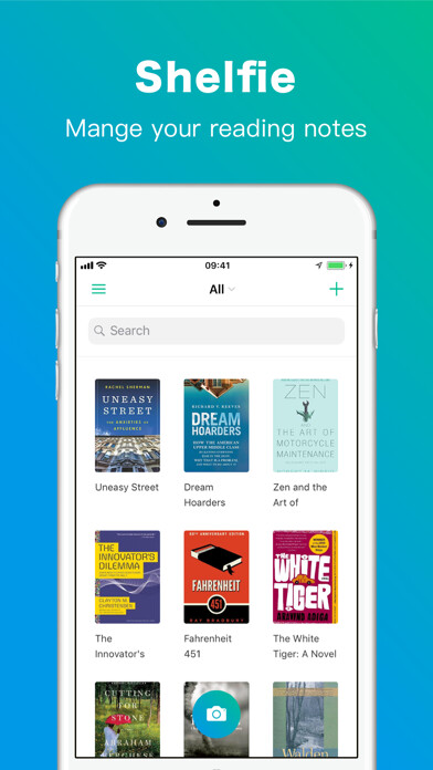 Emulate iPhone app Shelfie - Book Tracker using MyAndroid Emulate iPhone app Shelfie - Book Tracker using MyAndroid