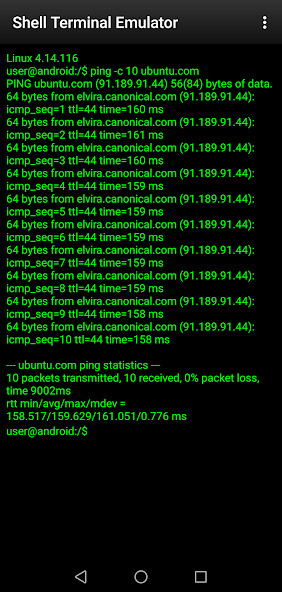 Emulate Shell Terminal Emulator from MyAndroid or run Shell Terminal Emulator using MyAndroid