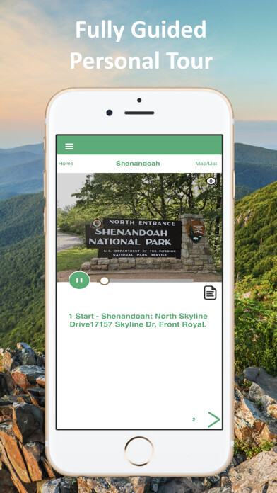 Emulate iPhone app Shenandoah NP Audio Tour Guide using MyAndroid Emulate iPhone app Shenandoah NP Audio Tour Guide using MyAndroid