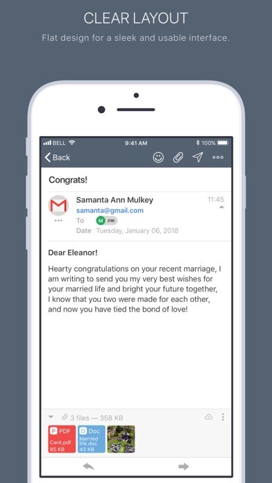 Emulate iPhone app Shentel Email using MyAndroid
