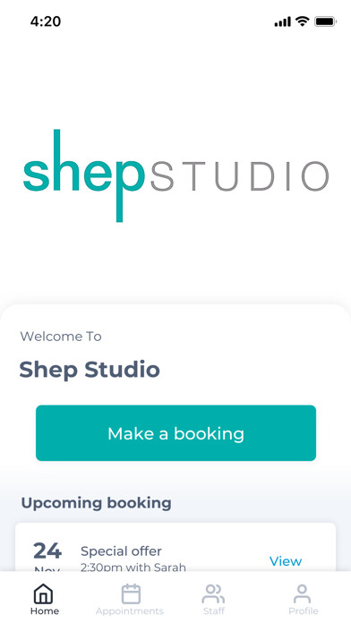 Emulate iPhone app Shep Studio using MyAndroid