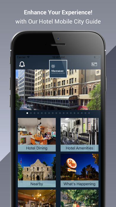 Emulate iPhone app Sheraton Gunter using MyAndroid