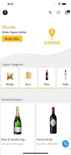 Run android online APK Sherehe Drinks from MyAndroid or emulate Sherehe Drinks using MyAndroid