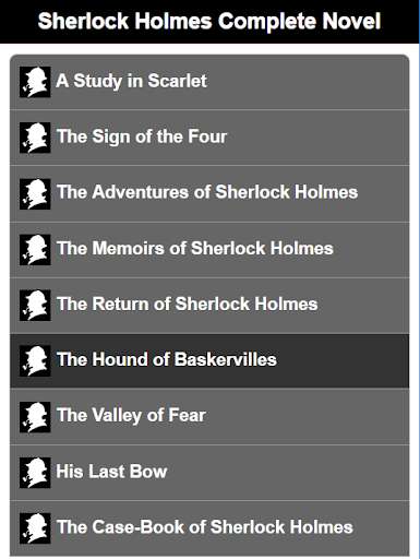 Emulate Android APK Sherlock Holmes Complete Novel Emulate Android APK Sherlock Holmes Complete Novel