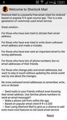 Emulate Android APK Sherlock Mail Emulate Android APK Sherlock Mail