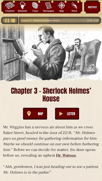 Run android online APK Sherlock Mysteries from MyAndroid or emulate Sherlock Mysteries using MyAndroid