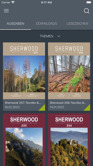 Emulate iPhone app Sherwood-Foreste e Alberi Oggi using MyAndroid
