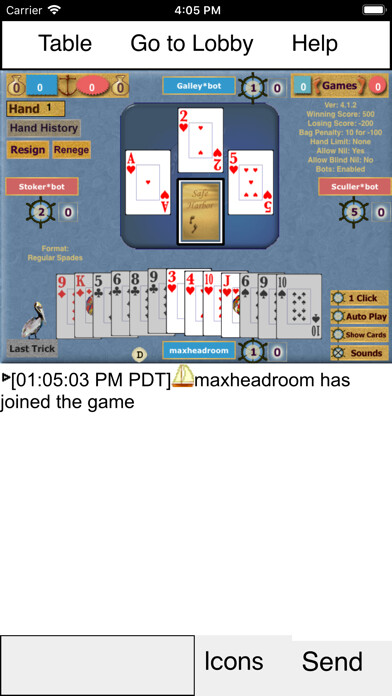 Emulate iPhone app SHGSpades using MyAndroid