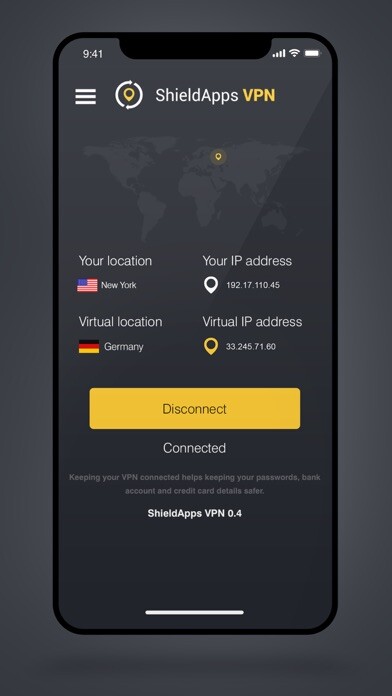 Emulate iPhone app ShieldApps VPN using MyAndroid Emulate iPhone app ShieldApps VPN using MyAndroid