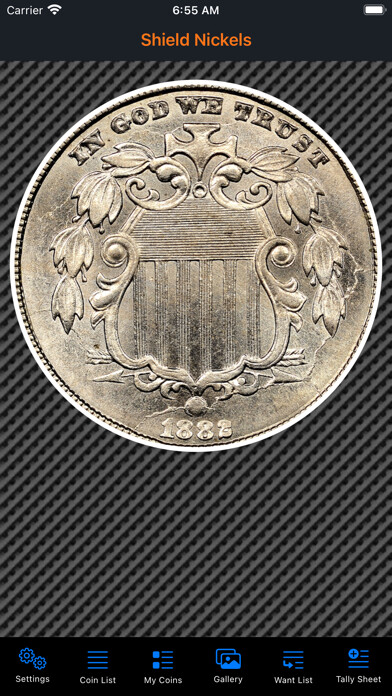 Emulate iPhone app Shield Nickel Collection using MyAndroid
