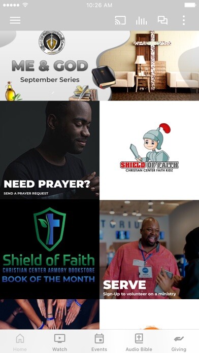 Emulate iPhone app Shield Of Faith CC using MyAndroid Emulate iPhone app Shield Of Faith CC using MyAndroid