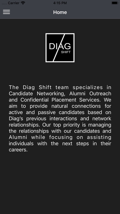 Emulate iPhone app Shift by Diag using MyAndroid