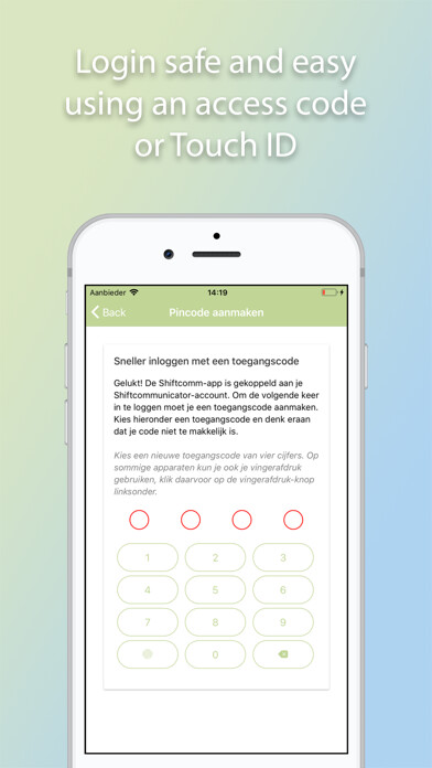 Emulate iPhone app Shift Communicator using MyAndroid