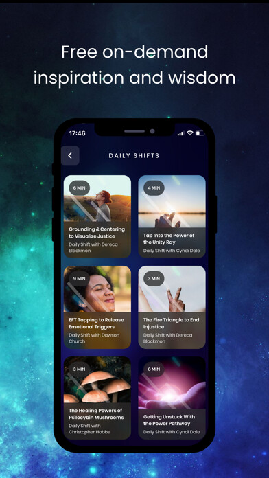 Emulate iPhone app Shift - Guided Personal Growth using MyAndroid Emulate iPhone app Shift - Guided Personal Growth using MyAndroid