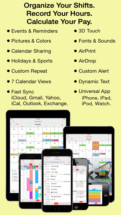 Emulate iPhone app ShiftLife Organizer using MyAndroid Emulate iPhone app ShiftLife Organizer using MyAndroid