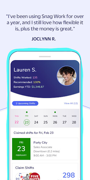 Run android online APK Shifts by Snagajob - Flexible Shift Work from MyAndroid or emulate Shifts by Snagajob - Flexible Shift Work using MyAndroid