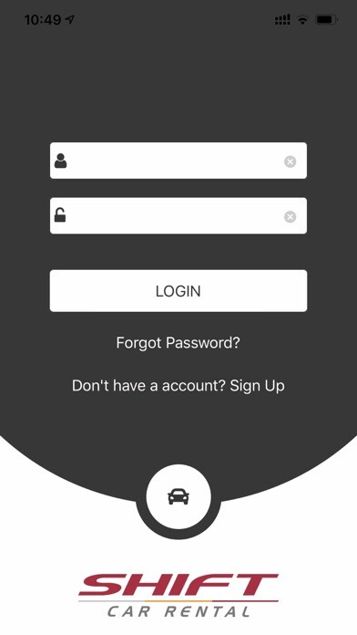 Emulate iPhone app Shift Used Cars using MyAndroid