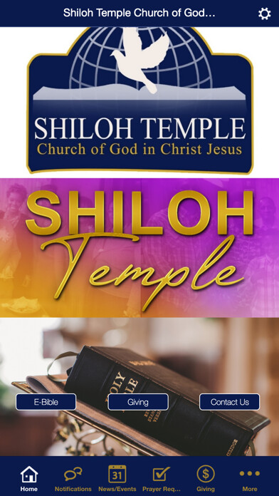 Emulate iPhone app Shiloh Temple using MyAndroid Emulate iPhone app Shiloh Temple using MyAndroid