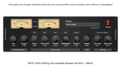 Emulate iPhone app Shimmer AUv3 Audio Plugin using MyAndroid Emulate iPhone app Shimmer AUv3 Audio Plugin using MyAndroid
