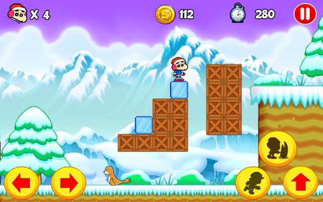 Emulate Android APK Shin Adventures: Frozen Adventure Run Game