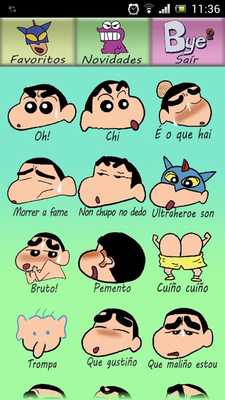 Emulate Android APK Shin-chan en Galego Emulate Android APK Shin-chan en Galego