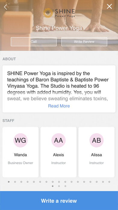 Emulate iPhone app Shine Power Yoga using MyAndroid Emulate iPhone app Shine Power Yoga using MyAndroid