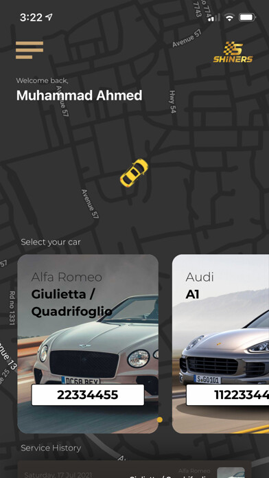 Emulate iPhone app Shiners Mobile Car Wash using MyAndroid Emulate iPhone app Shiners Mobile Car Wash using MyAndroid