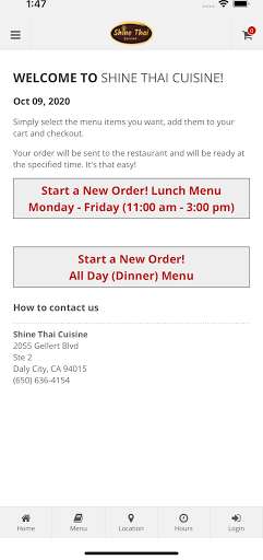 Run android online APK Shine Thai Cuisine from MyAndroid or emulate Shine Thai Cuisine using MyAndroid