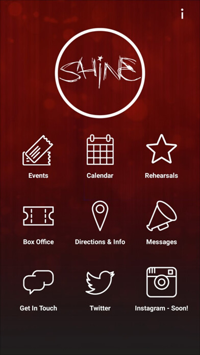 Emulate iPhone app Shine Youth Music Theatre using MyAndroid Emulate iPhone app Shine Youth Music Theatre using MyAndroid