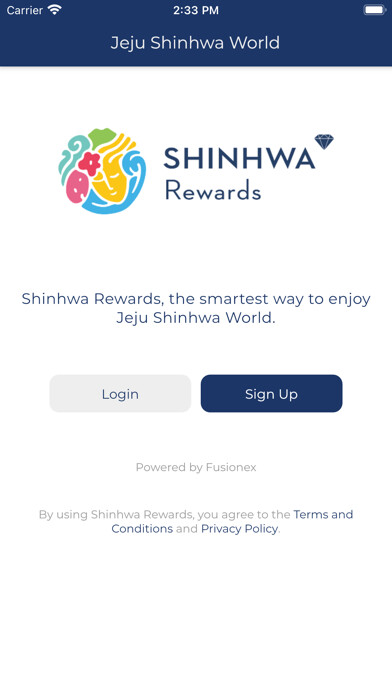 Emulate iPhone app Shinhwa Rewards using MyAndroid Emulate iPhone app Shinhwa Rewards using MyAndroid