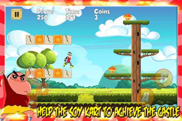Emulate Android APK Shin Run Adventure