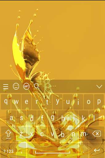 Run android online APK Shiny Gold Keyboard from MyAndroid or emulate Shiny Gold Keyboard using MyAndroid