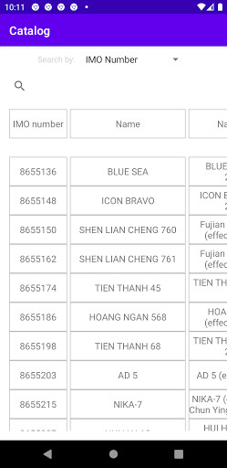Run android online APK Ship list from MyAndroid or emulate Ship list using MyAndroid