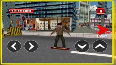 Emulate iPhone app Shipper Pizza Skateboarding using MyAndroid