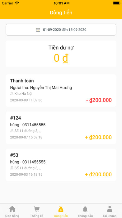 Emulate iPhone app ShipperViet Tài Xế using MyAndroid