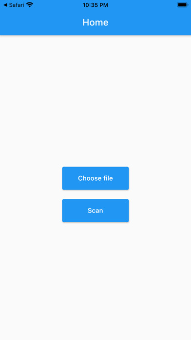 Emulate iPhone app Shipping Printer using MyAndroid