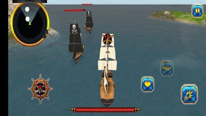 Emulate iPhone app Ships of Battle Pirates Age using MyAndroid