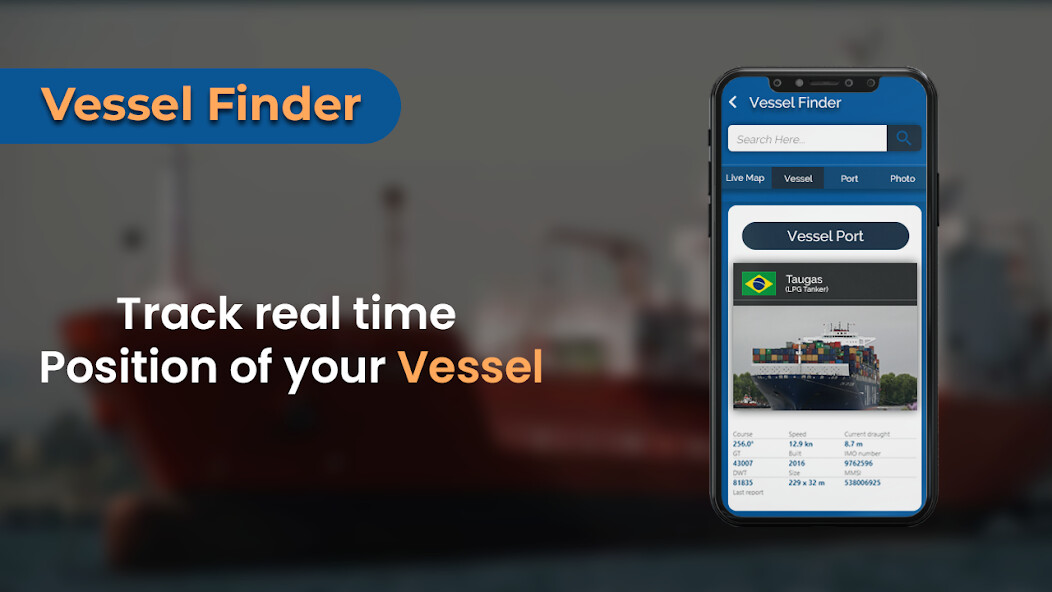 Run android online APK Ship Tracker  Vessel Finder from MyAndroid or emulate Ship Tracker  Vessel Finder using MyAndroid