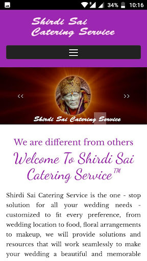 Run android online APK Shirdi Sai Catering Service from MyAndroid or emulate Shirdi Sai Catering Service using MyAndroid