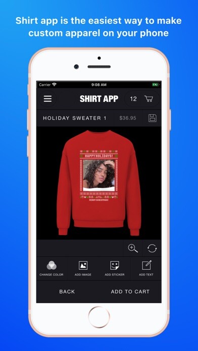 Emulate iPhone app Shirt App using MyAndroid Emulate iPhone app Shirt App using MyAndroid