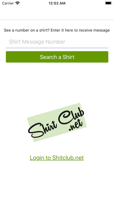 Emulate iPhone app ShirtClub using MyAndroid