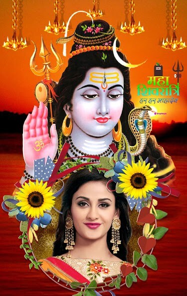 Run android online APK Shiva Photo Frames  Dp Maker from MyAndroid or emulate Shiva Photo Frames  Dp Maker using MyAndroid