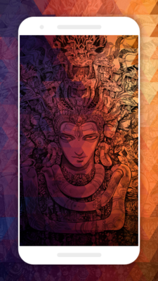 Emulate Android APK Shivay Wallpaper