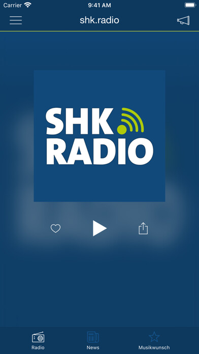 Emulate iPhone app shk.radio using MyAndroid