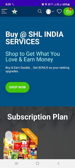 Run android online APK SHL India Services Shop  Earn from MyAndroid or emulate SHL India Services Shop  Earn using MyAndroid