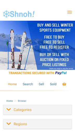 Run android online APK Shnoh! Sell and Buy Ski and Snowboard Gear from MyAndroid or emulate Shnoh! Sell and Buy Ski and Snowboard Gear using MyAndroid Run android online APK Shnoh! Sell and Buy Ski and Snowboard Gear from MyAndroid or emulate Shnoh! Sell and Buy Ski and Snowboard Gear using MyAndroid