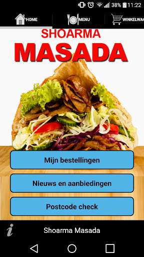 Run android online APK Shoarma Masada Rotterdam from MyAndroid or emulate Shoarma Masada Rotterdam using MyAndroid Run android online APK Shoarma Masada Rotterdam from MyAndroid or emulate Shoarma Masada Rotterdam using MyAndroid